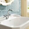 Roca Carmen Twin-Lever Basin Mixer | Vintage Style, Chrome