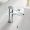 Roca L20 Basin Mixer | Cold Start, XL Lever, Water-Saving | Chrome