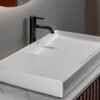 Roca Horizon Countertop Basin with Tap Hole 600mm | Onyx