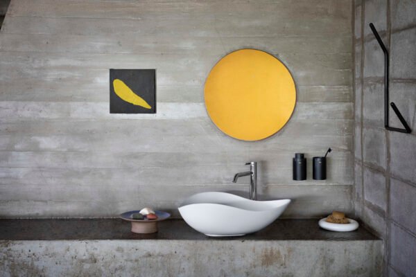 Roca Ohtake Oval Countertop Basin 550mm | Onyx Fineceramic®