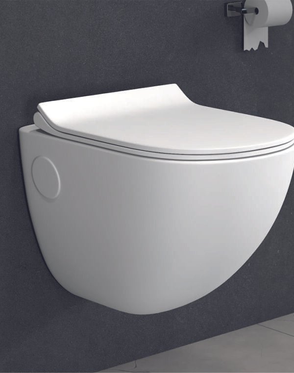 Senisto Rob Wall-Hung Rimless Toilet