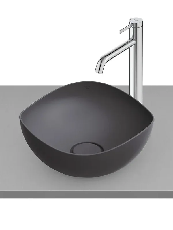 Roca Ohtake Round Countertop Basin 380mm | Onyx Fineceramic®