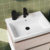 Roca The Gap Wall-Hung Basin 600 x 460 mm | White Vitreous China