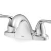 Celite Elemental 4" Centerset Basin Mixer | Twin-Lever, Pop-Up Waste | Chrome