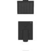 Celite Elemental 3-Piece Shower Kit | Matte Black | Single-Lever Valve & Tub Spout