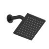 Celite Elemental 3-Piece Shower Kit | Matte Black | Single-Lever Valve & Tub Spout
