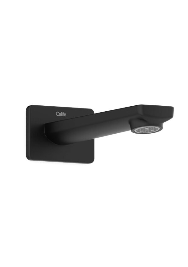 Celite Elemental 3-Piece Shower Kit | Matte Black | Single-Lever Valve & Tub Spout