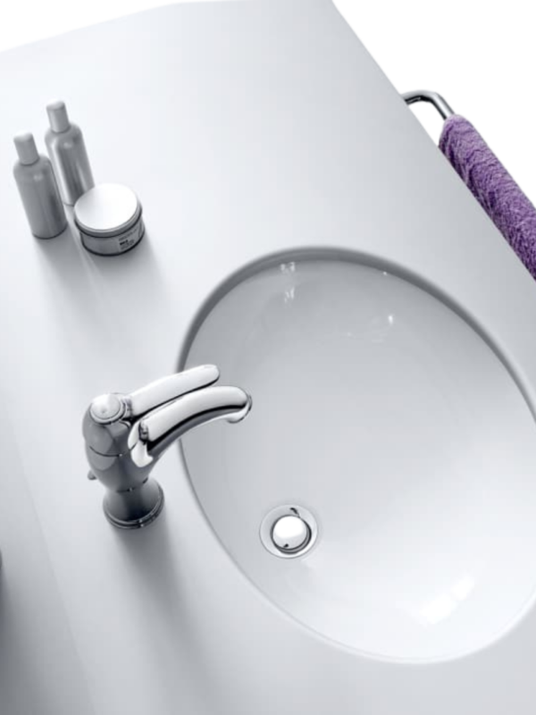Roca Grand Berna Under-Countertop Basin, 620 x 390 mm, White