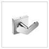 Roca Neoclassic Double Robe Hook | Polished Chrome |