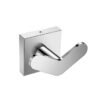 Roca Neoclassic Double Robe Hook | Polished Chrome |