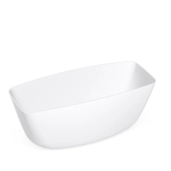 Macro Design Pure Freestanding Bathtub 160 x 70 cm | Matte White Cast Marble | Buildtique