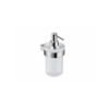 Roca Pure Wall-Mounted Soap Dispenser | Chrome & Glass