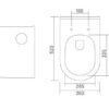 Senisto Rob Wall-Hung Rimless Toilet