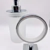 Roca Pure Wall-Mounted Soap Dispenser | Chrome & Glass